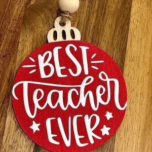 Best teacher ever Christmas gift